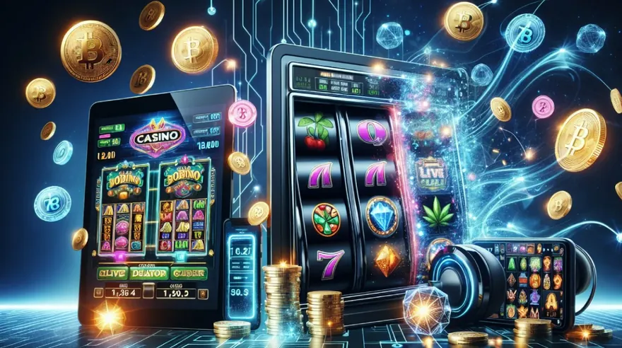 Crypto casino games and coins at Sneket