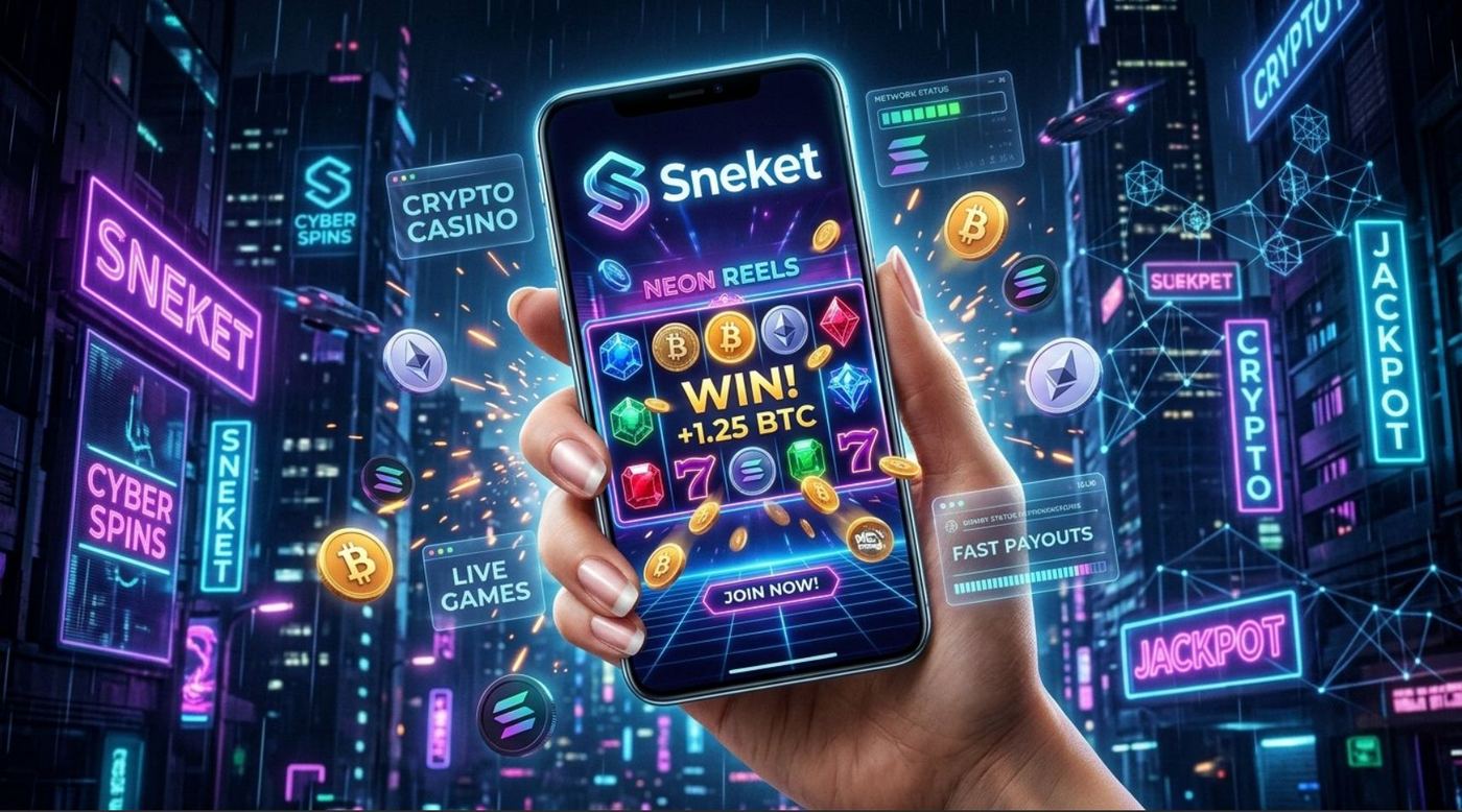 Sneket mobile app — play from your phone